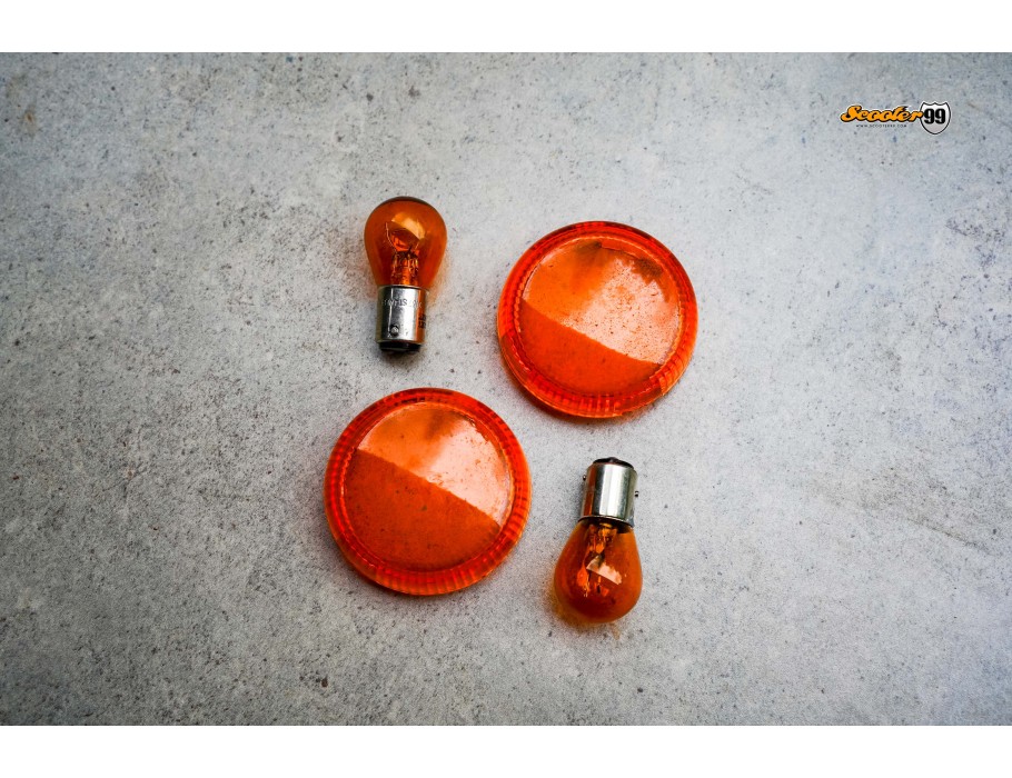 Harley-Davidson Amber Turn Signal Lens Kit
